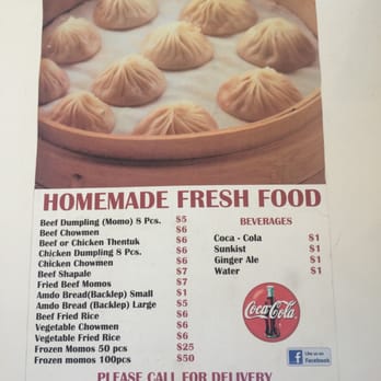 Amdo Kitchen - Menu! - Food Trucks Near Me - Jackson Heights, New York