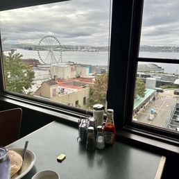 View from the table. View from the table.