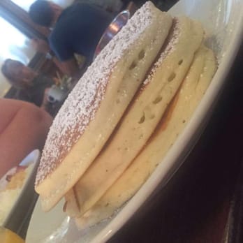 Friedman's - Blueberry pancakes, blueberry purée on the side.. - Breakfast & Brunch Near Me - New York, New York Friedman's - Blueberry pancakes, blueberry purée on the side.. - Breakfast & Brunch Near Me - New York, New York