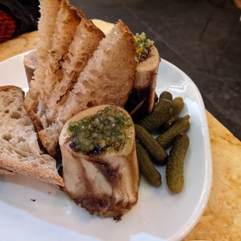 Mua - 18 - Beef Bone Marrow / cornichon, toast - Bars Near Me - Oakland, California Mua - 18 - Beef Bone Marrow / cornichon, toast - Bars Near Me - Oakland, California