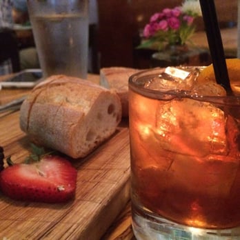 Odd Duck - The cheese plate with an orange Manhattan - New American Near Me - Milwaukee, Wisconsin