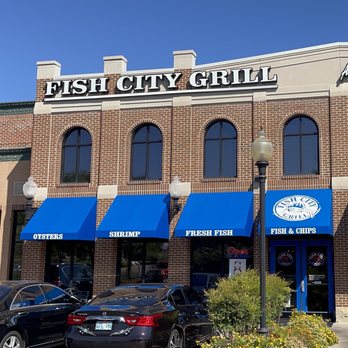 Fish City Grill - the front of the restaurant - Seafood Near Me - Edmond, Oklahoma