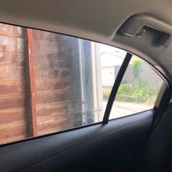 Avis Rent A Car - Filthy inside window