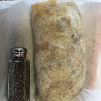 Pepes - The breakfast burrito with all 3 meats (sausage, bacon and ham) is huge and amazing! - Mexican Near Me - Fullerton, California Pepes - The breakfast burrito with all 3 meats (sausage, bacon and ham) is huge and amazing! - Mexican Near Me - Fullerton, California