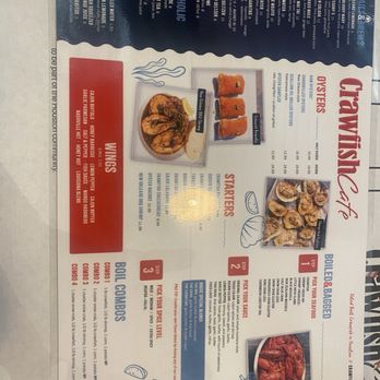 Crawfish Cafe - Menu - Seafood Near Me - Cypress, Texas