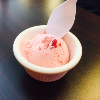 O' Sushi - Complimentary Strawberry flavored Ice Cream - YUM!! - Sushi Bars Near Me - Newark, California O' Sushi - Complimentary Strawberry flavored Ice Cream - YUM!! - Sushi Bars Near Me - Newark, California