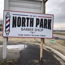 North Park Barber Shop - Shop's new sign looks great