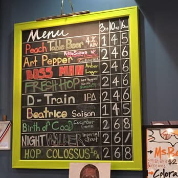Spangalang Brewery - The Board - Breweries Near Me - Denver, Colorado Spangalang Brewery - The Board - Breweries Near Me - Denver, Colorado