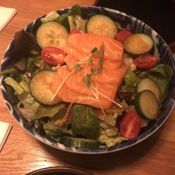 Nippon Cha - Salmon salad - Japanese Near Me - Bayside, New York