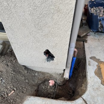 Repipe1 - Stucco scars - Plumbing Near Me - Irvine, California