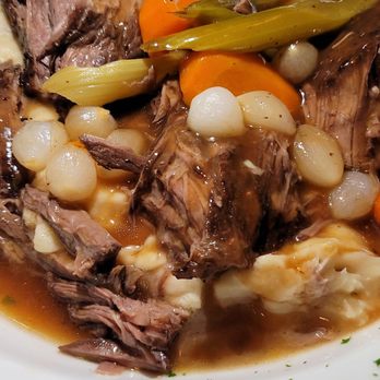 Red Fox Bar & Grille - New England style pot roast. Comforting and delicious. - American Near Me - Jackson, New Hampshire Red Fox Bar & Grille - New England style pot roast. Comforting and delicious. - American Near Me - Jackson, New Hampshire