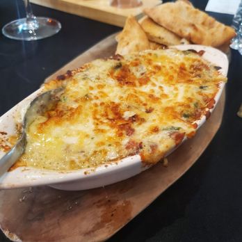 Rosini Vineyards - Spinach dip - Wine Tasting Room Near Me - Rockwall, Texas