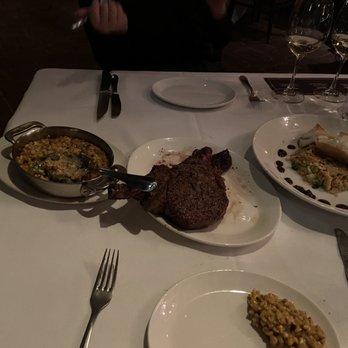 Del Frisco's Double Eagle Steakhouse - Seared Chilean Seabass, Bone-in Prime Ribeye 22oz, Creamed Corn - Seafood Near Me - Boston, Massachusetts Del Frisco's Double Eagle Steakhouse - Seared Chilean Seabass, Bone-in Prime Ribeye 22oz, Creamed Corn - Seafood Near Me - Boston, Massachusetts