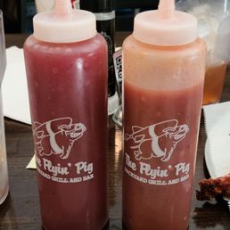Sweet sauce, spicy sauce