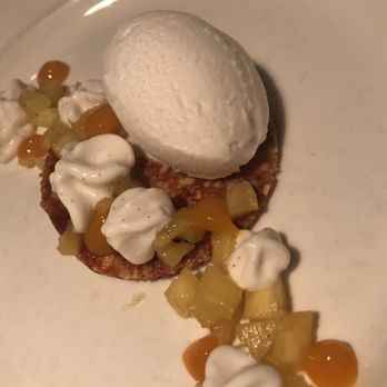 Timo - Fruit tart and coconut "ice cream" - vegan dessert option - Italian Near Me - Sunny Isles Beach, Florida Timo - Fruit tart and coconut "ice cream" - vegan dessert option - Italian Near Me - Sunny Isles Beach, Florida