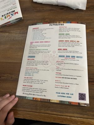 Menu photo 2 Mami's Mexican Denham Springs, LA