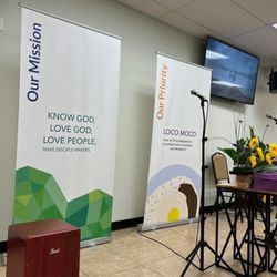 Living Faith Baptist Church - Inside of the chapel