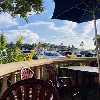 Angry Moon Cafe - A view from our table~ - Wine Bars Near Me - Palm Beach Gardens, Florida