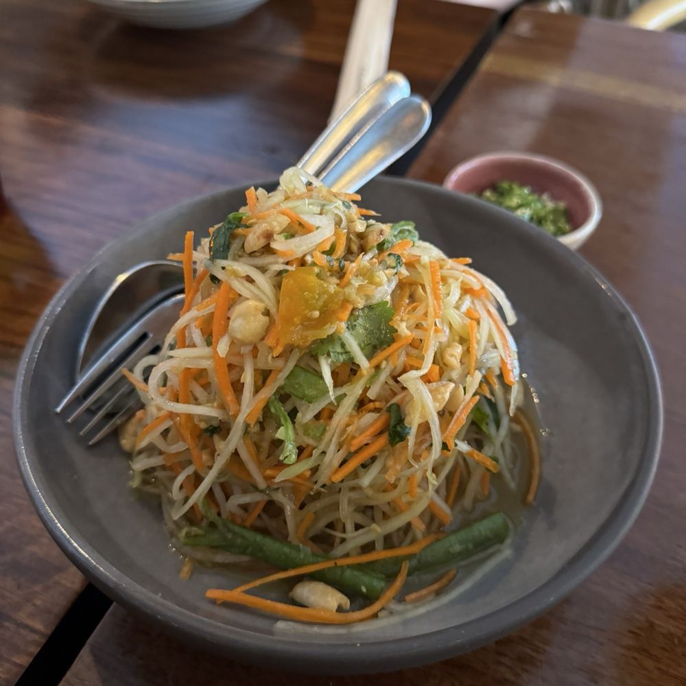The Tyger - Green papaya salad. Meh. - Cocktail Bars Near Me - New York, New York The Tyger - Green papaya salad. Meh. - Cocktail Bars Near Me - New York, New York