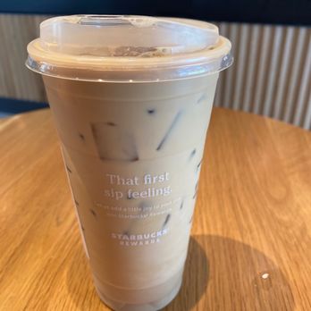 Starbucks - a cup of iced coffee on a table - Coffee & Tea Near Me - Naples, Florida