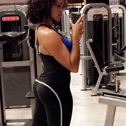 Anytime Fitness - Got a nice pump in here! @baddestweather