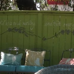 Mary Nelson Skincare & Spa at The Lavender Inn - Relaxing in the garden