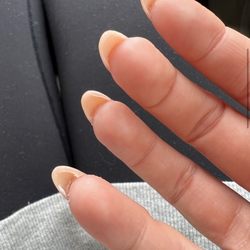 Attractive Nails & Spa - Thick lumpy acrylic stuck to my skin