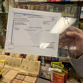 ManyClouds Smokeshop - Very real business license! - Vape Shops Near Me - Woodstock, Illinois