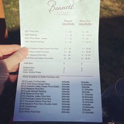 Bennett Vineyards & Wine Company - Wine tasting