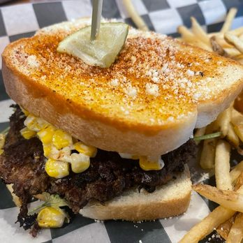 Ernie's On Gull - elote burger - Bars Near Me - Brainerd, Minnesota