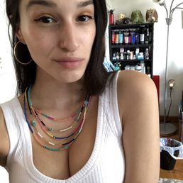 My natural hair color before my visit 2019