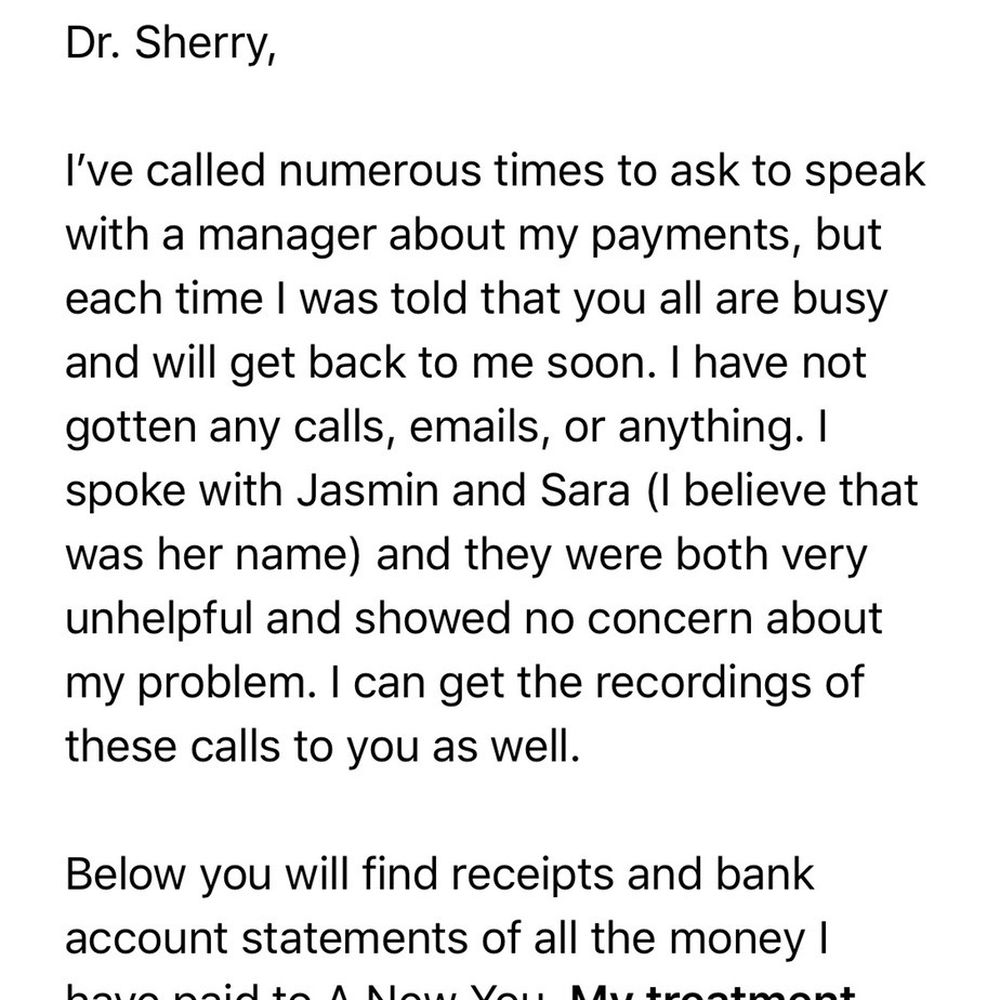 Emails of me literally breaking down everything that got no response. Emails of me literally breaking down everything that got no response.