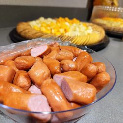 Durham's Delights - Sausages with Cheese and Cracker Tray