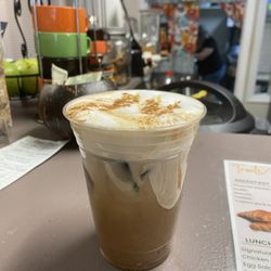 Riverview Coffee, Tea, & Books - Honey Cinnamon Iced Latte