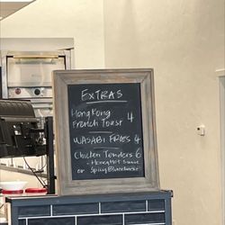 slab pizza - Extra menu