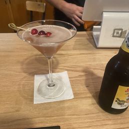 Cranberry Martini "Mocktail" Cranberry Martini "Mocktail"