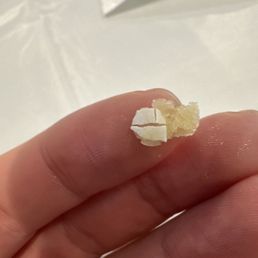 Egg shell in muffin