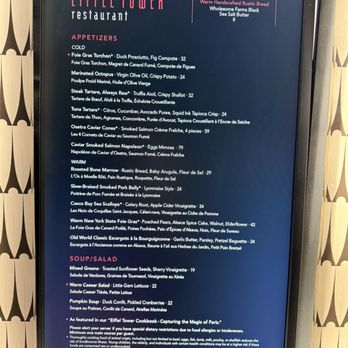 Eiffel Tower - Menu - French Near Me - Las Vegas, Nevada