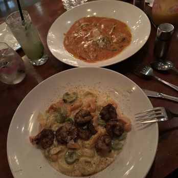 Garlic - Cajun shrimp pasta and lobster ravioli - Steakhouses Near Me - Stroudsburg, Pennsylvania