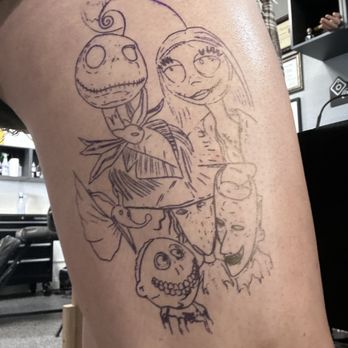 Bellflower Ink - The stencil - Tattoo Near Me - Bellflower, California