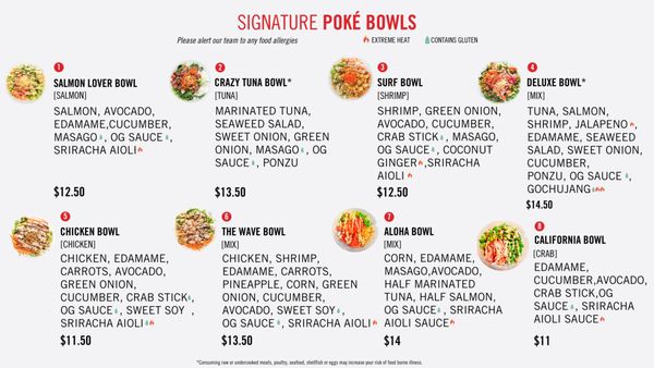 Menu photo 3 Poke West Elgin, IL Menu photo 3 Poke West Elgin, IL