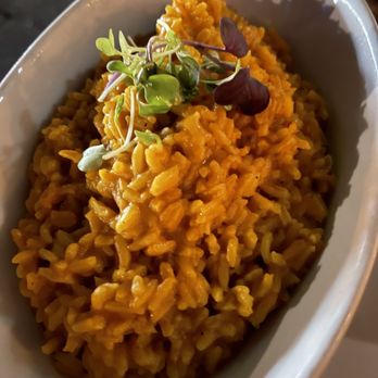 Tasca - Saffron Rice from Codicia de Pescado y Mariscos - Spanish Near Me - New York, New York Tasca - Saffron Rice from Codicia de Pescado y Mariscos - Spanish Near Me - New York, New York