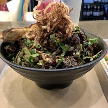 Avenue American Bistro - Charred Brussels Sprout Salad - Sports Bars Near Me - Wayne, Michigan