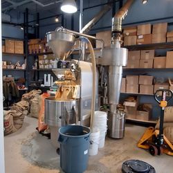 Bean & Bean - The roasting equipment on-site