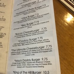4 Corners  - Menu