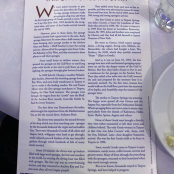 Hellas Restaurant - Story about Tarpon Springs - Bakeries Near Me - Tarpon Springs, Florida