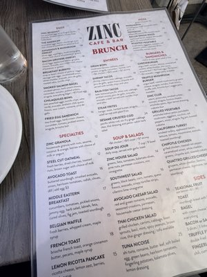 Menu photo 3 Zinc Cafe & Bar Orange, CA Menu photo 3 Zinc Cafe & Bar Orange, CA