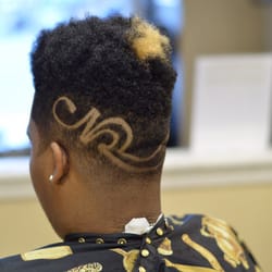 Premier Image Barbershop - Freestyle design done by Hosea
