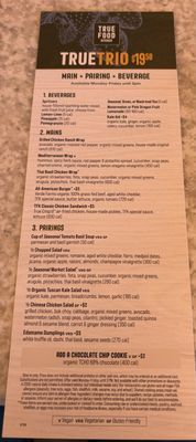 Menu photo 6 True Food Kitchen San Diego, CA Menu photo 6 True Food Kitchen San Diego, CA