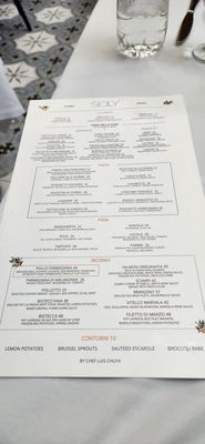 Menu photo 7 Sicily Osteria New York, NY Menu photo 7 Sicily Osteria New York, NY